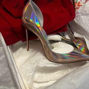 Brand New in box Christian Louboutin with dust bag and extra heel tips